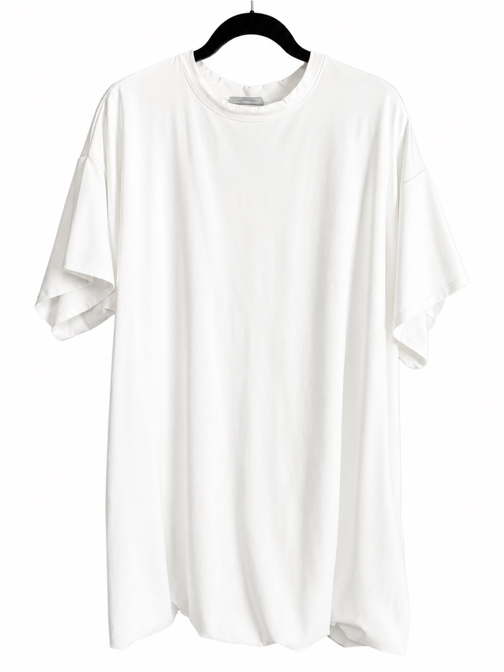 NWT ASOS White Midi Dress bubble hem